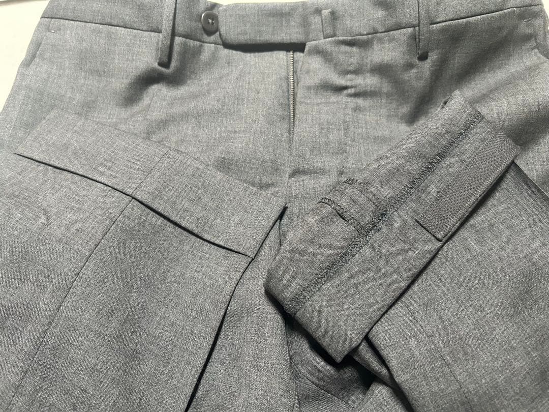 未使用 インコテックス 46 ミディアムグレー ビームス別注 ダブル