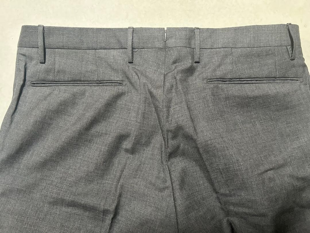 未使用 インコテックス 46 ミディアムグレー ビームス別注 ダブル