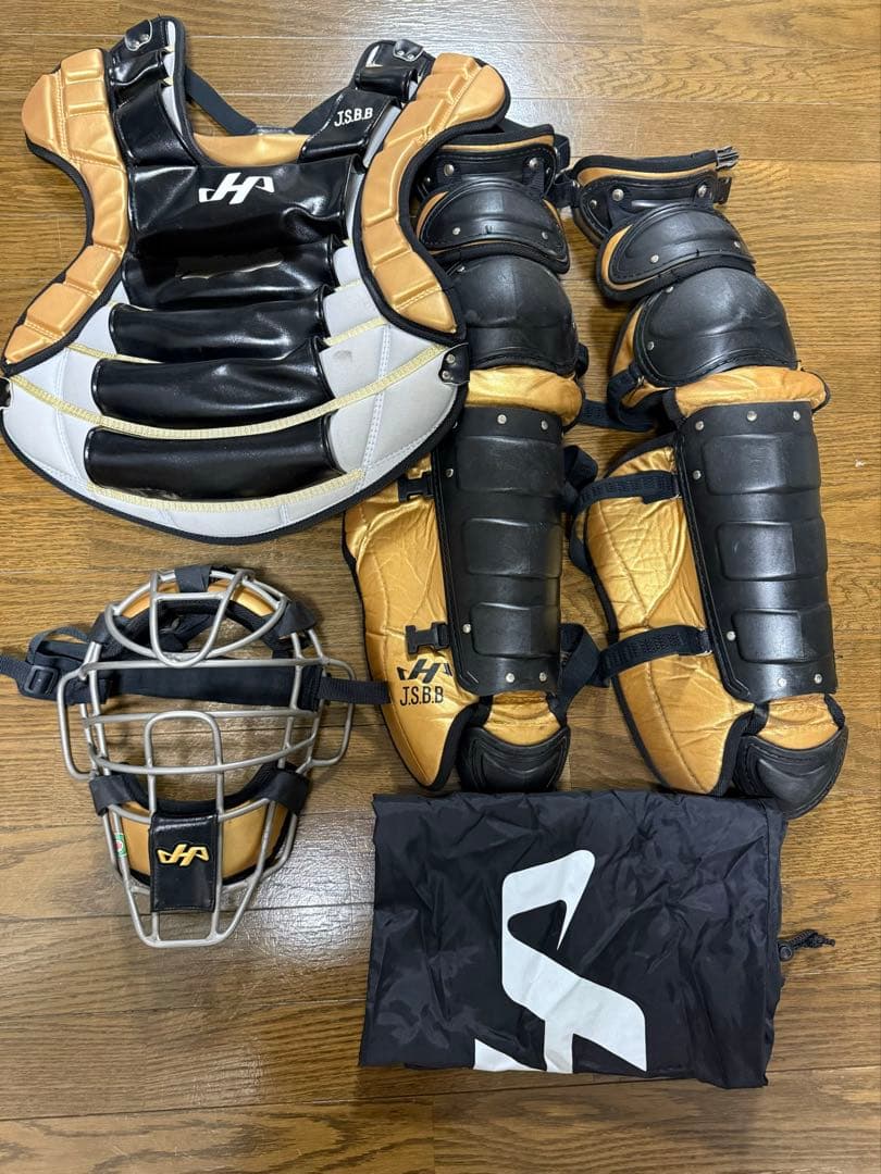 ハタケヤマ 軟式 キャッチャー防具