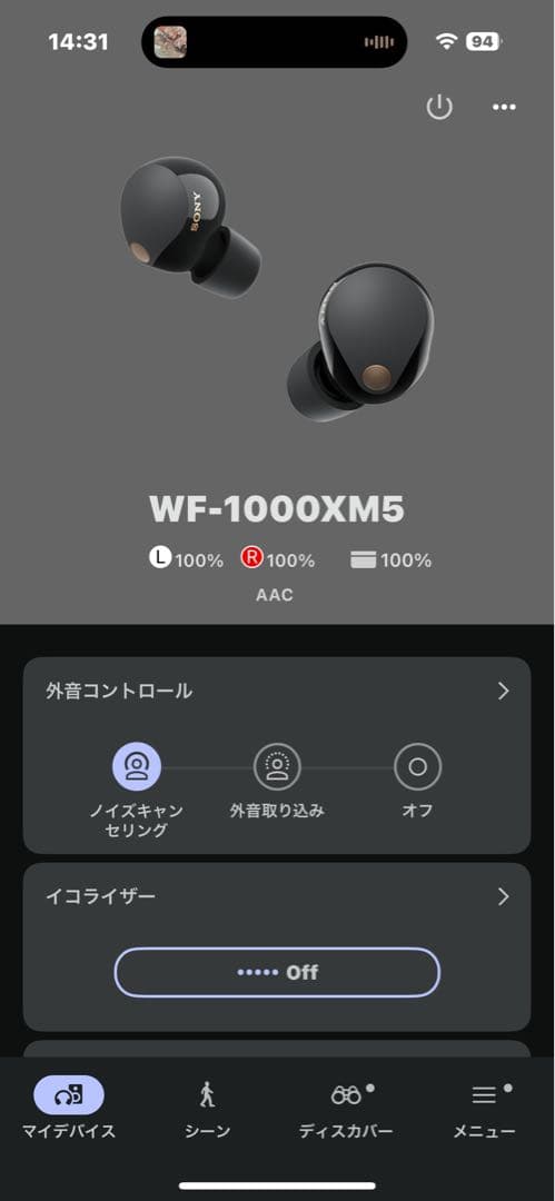 イヤホン SONY WF-1000XM5 <No.1349>