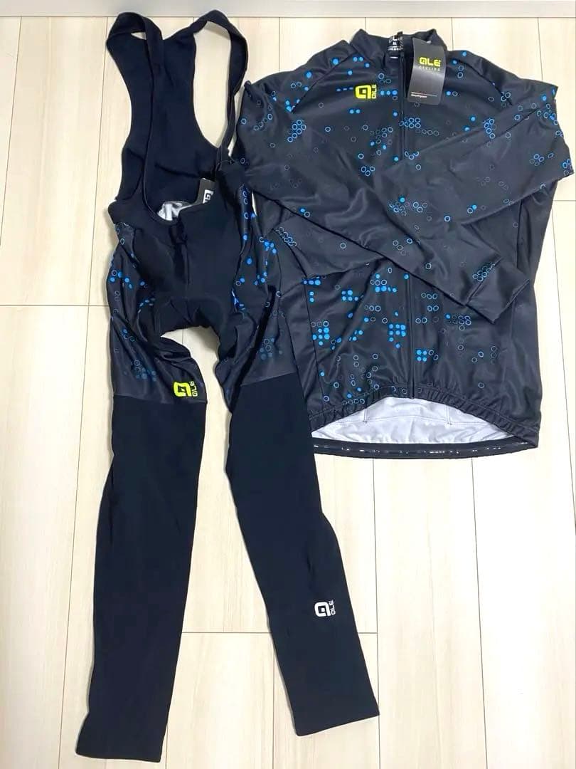 【値下げ！】Alé アレー 冬用 サイクルウェア 上下セット サイズXL