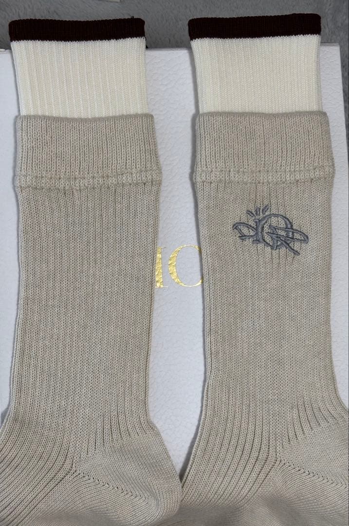 t*e様 Dior クリスチャンディオール　ソックス 靴下 新品未使用 トラヴィ