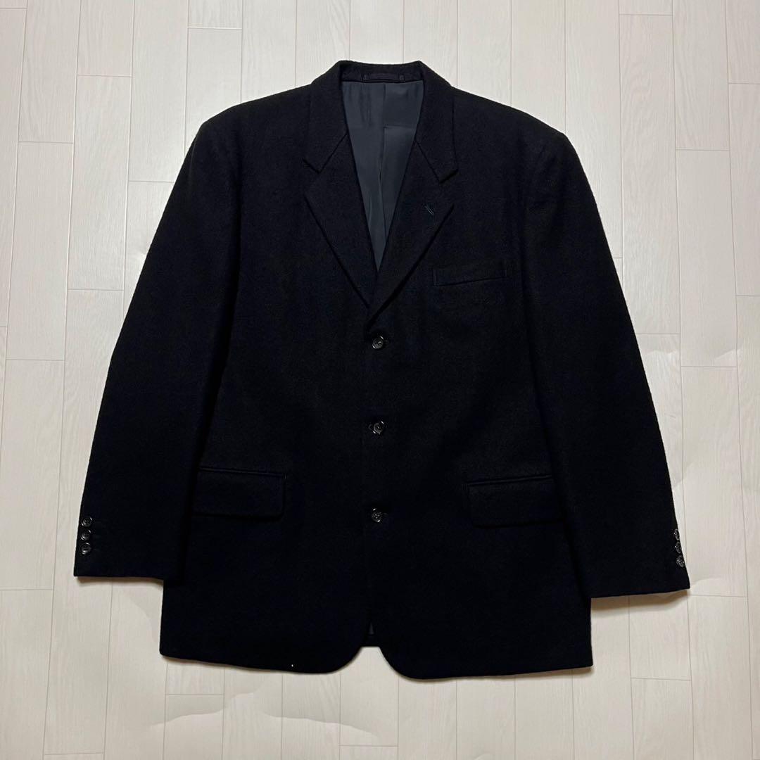 美品 コムデギャルソンオム ウール 縮絨 テーラードジャケット 田中オム