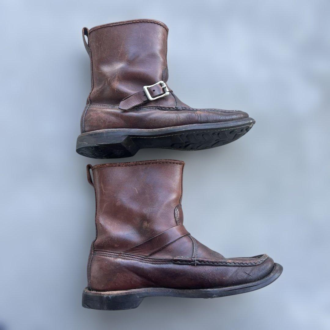 80s90s Russell moccasinラッセルモカシン スネークブーツ