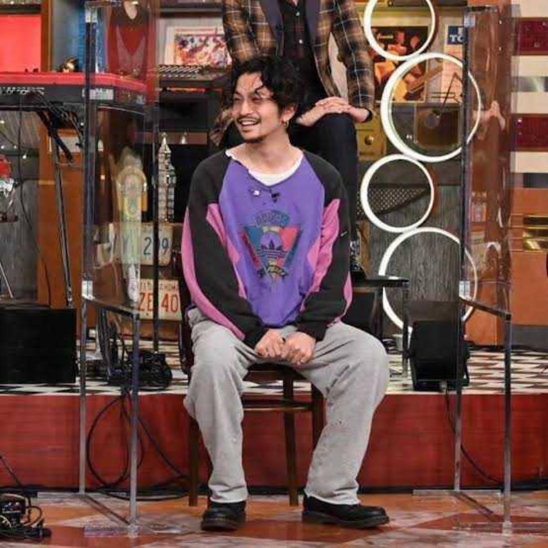 adidas 80s マルチカラースウェット 常田大希着用