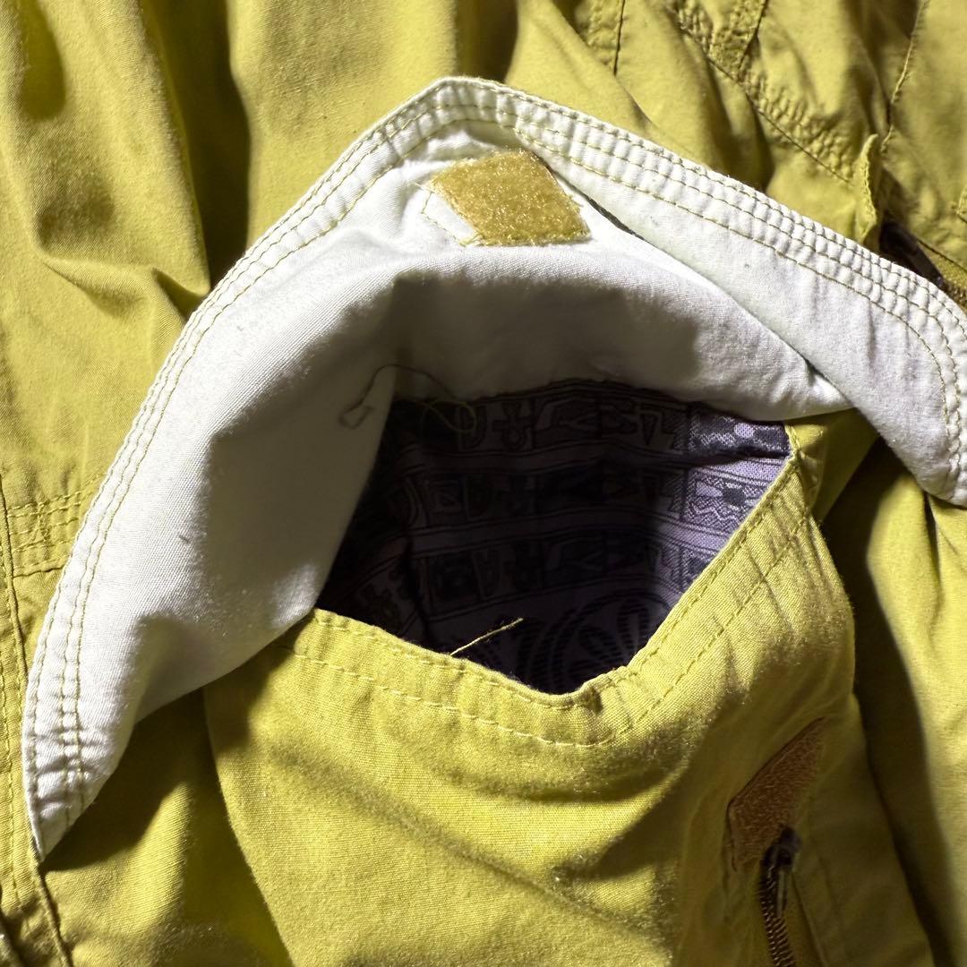 EUR military flight jacket古着オリーブイエロー58希少