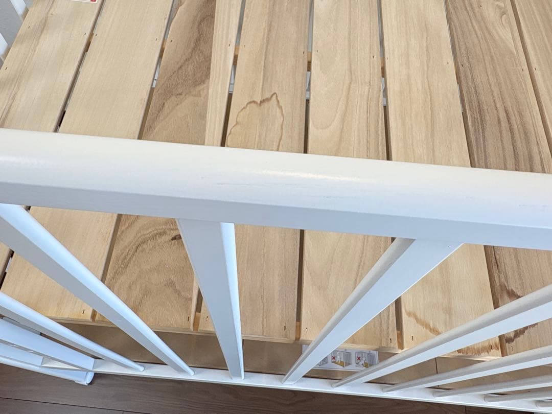 KATOJI カトージ ハイシートベビーベッド 白 廃盤 人気モデル