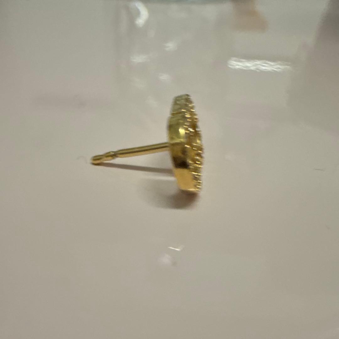 Dior ロゴデザイン ミニスタッドピアス 片耳用