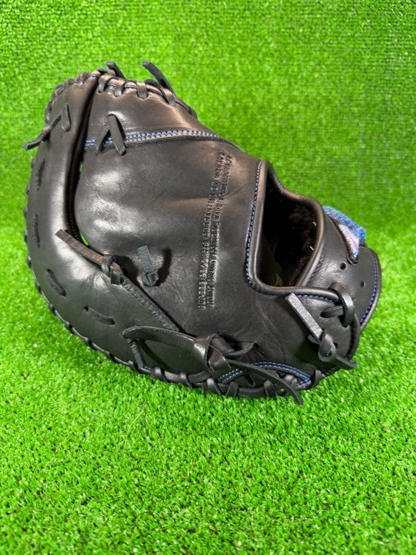 ミズノ 少年軟式 ファーストミット ウィルドライブ ブルー 1AJFY31600