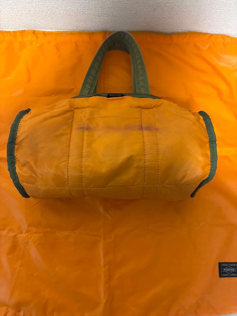 【希少】ポーター　タンカー　ミニボストンバッグＳ　セージグリーン