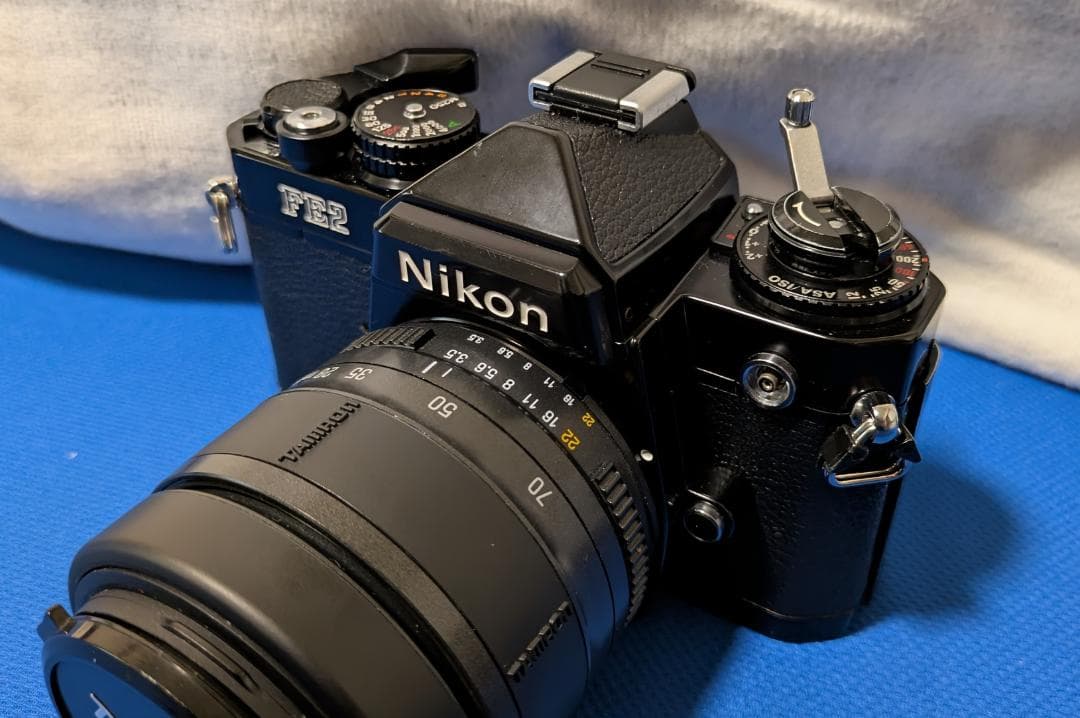 訳有 美品 Nikon FE2 動作確認済 タムロン 28-70mm+MF-16