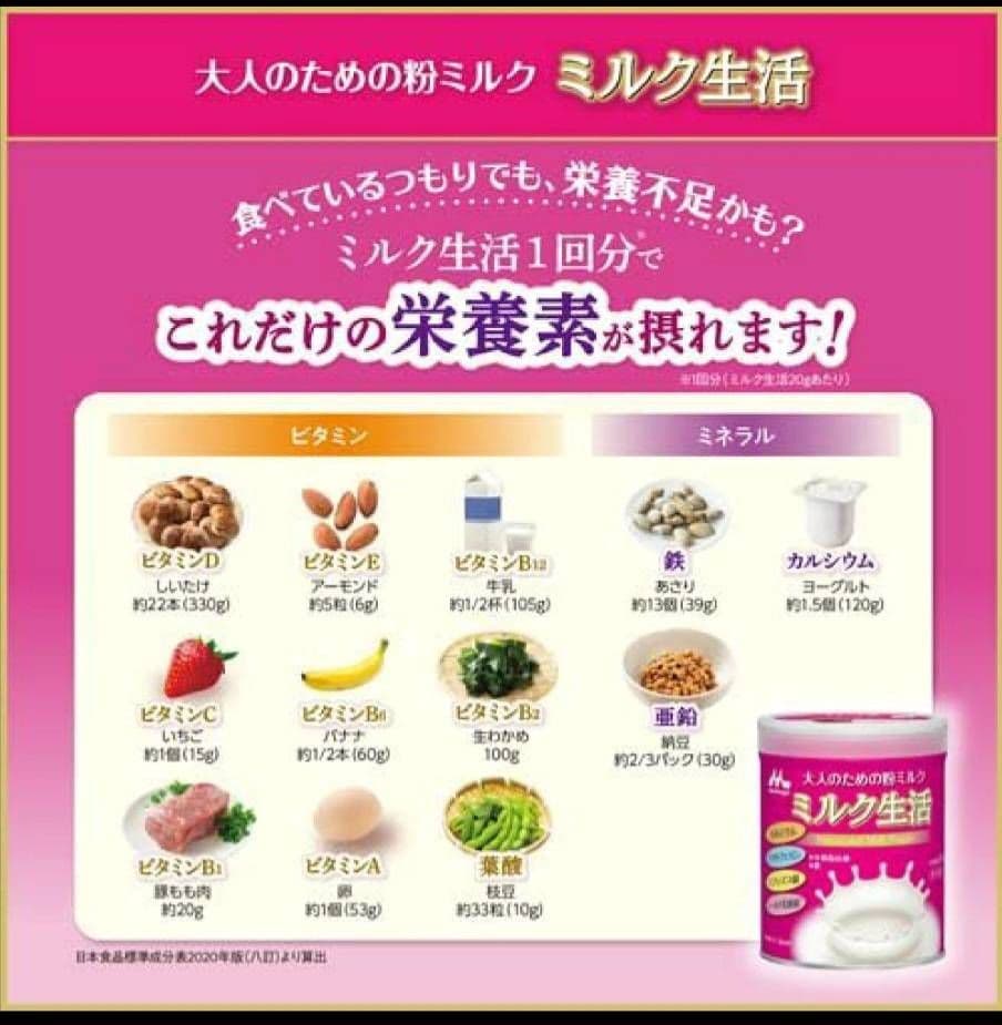 大人のためのミルク　12缶×2ケース