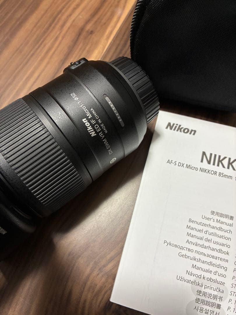 レンズ(単焦点) Nikon AF-S DX Micro NIKKOR 85mm f/3.5G