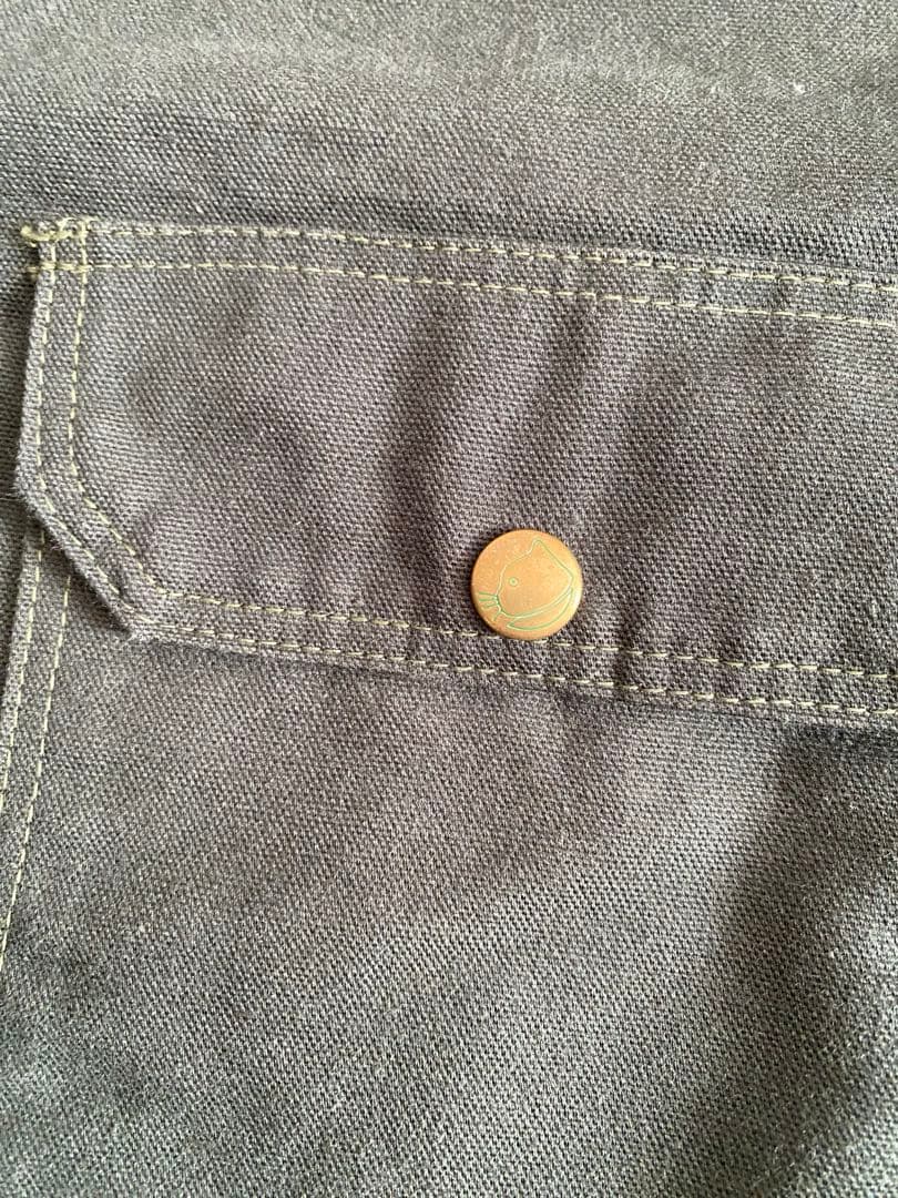 TCBジーンズ Cat Head Jacket Green Canvas