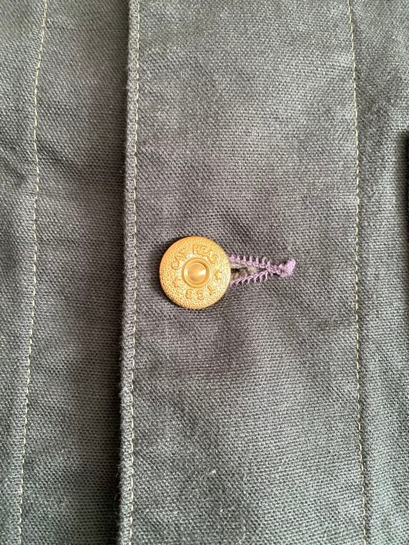 TCBジーンズ Cat Head Jacket Green Canvas