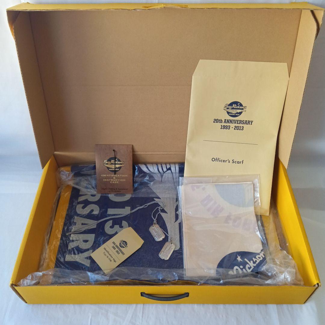 buzzrickson 20th anniversary ma-1付属品　グッズ