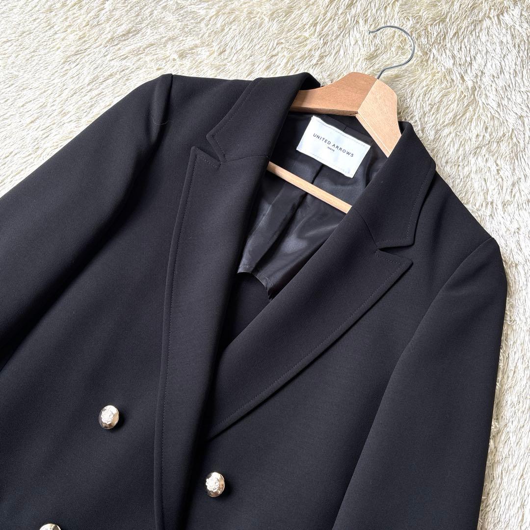 極美品✨ユナイテッドアローズ　ロングテーラードジャケット　ダブル　現行