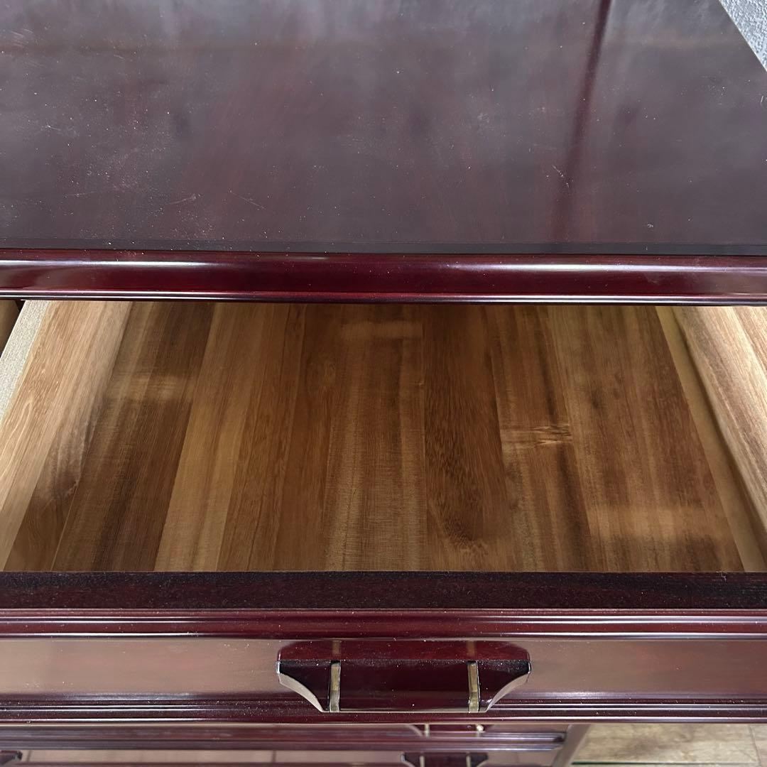 ꧁唐木家具꧂紫檀7段チェスト たんす タンス 箪笥 洋服 衣服 衣類 収納