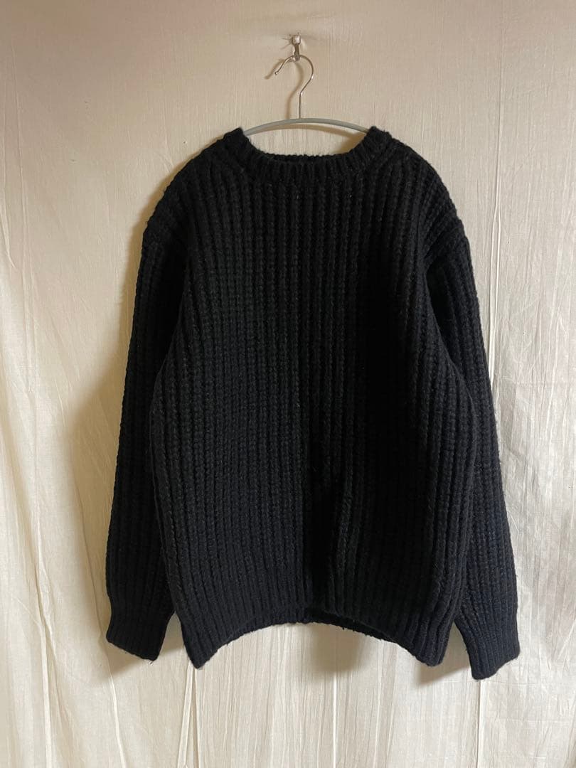 STEVEN ALAN アルパカ混ローゲージニット