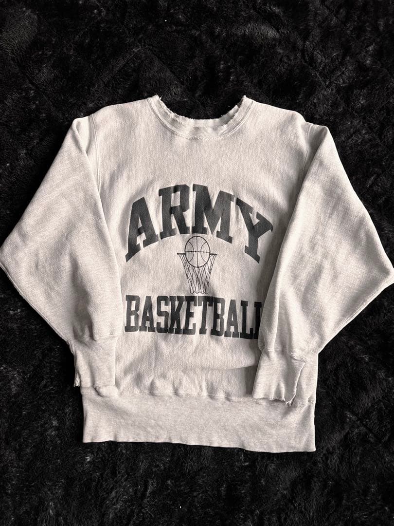 スペシャル 90sリバースウィーブ USA製 ARMY BASKETBALL M