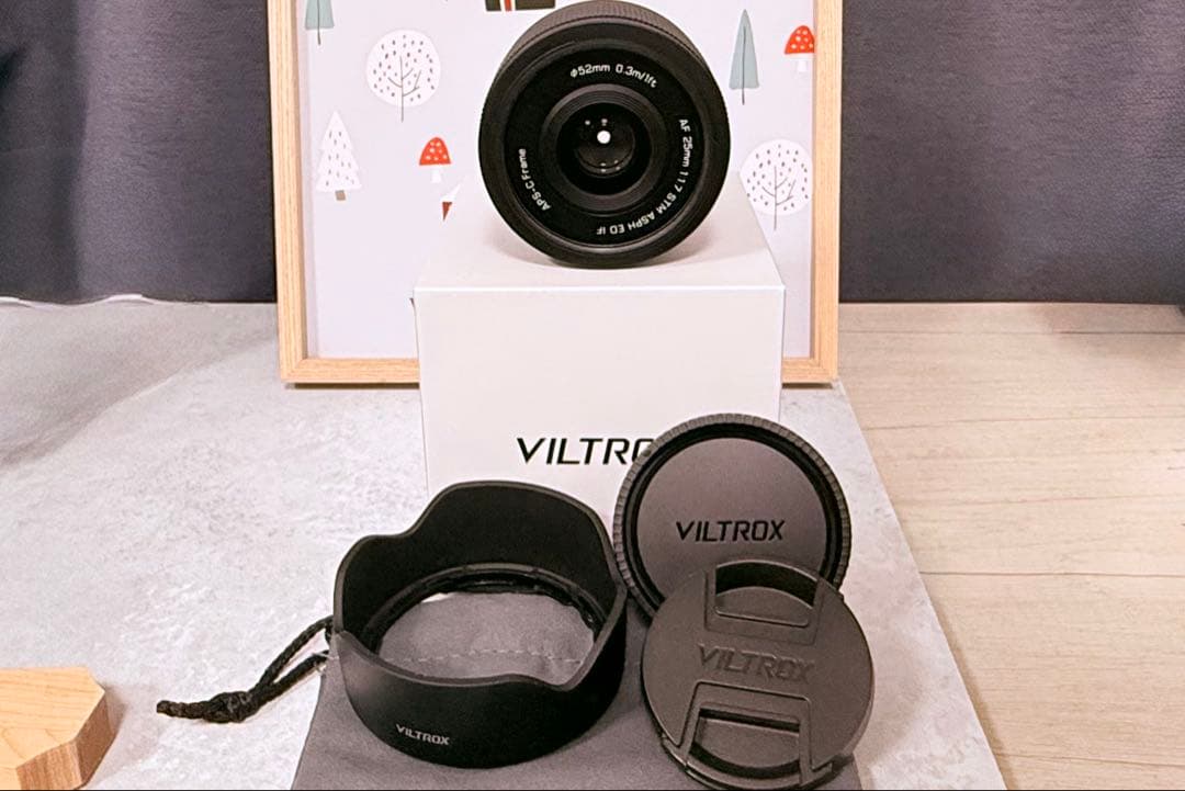 【新品同様】VILTROX AF 25mm F1.7 Air Eマウントレンズ