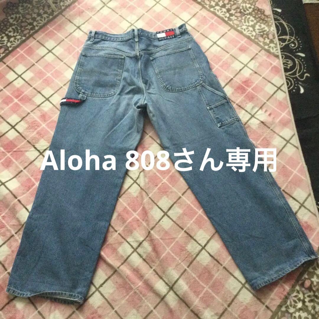  JEANS ワイドレッグデニム 