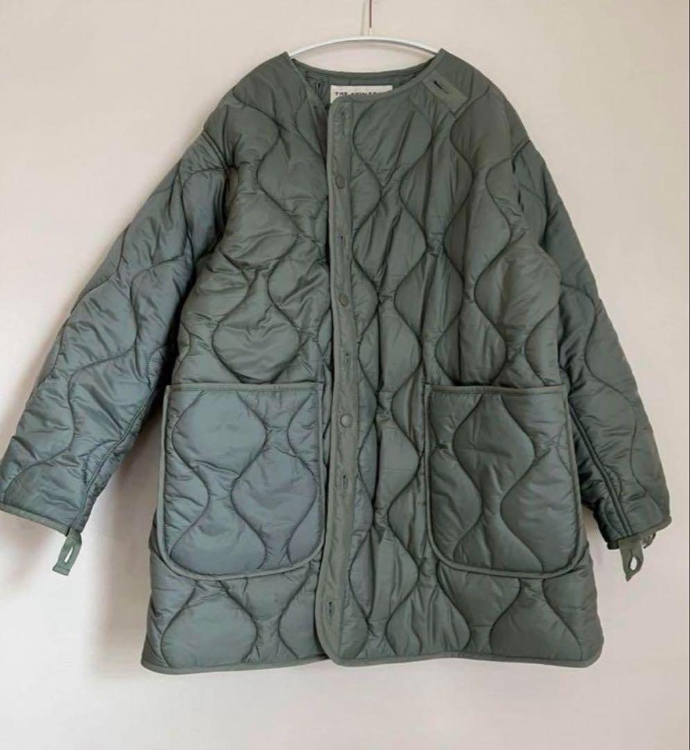 THE SHINZONE フィールドパーカー　キルトインナー付　セージカラー