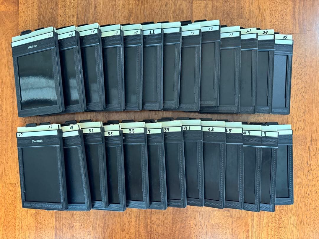 4×5 カットフィルムホルダー　Cut film holder 26枚