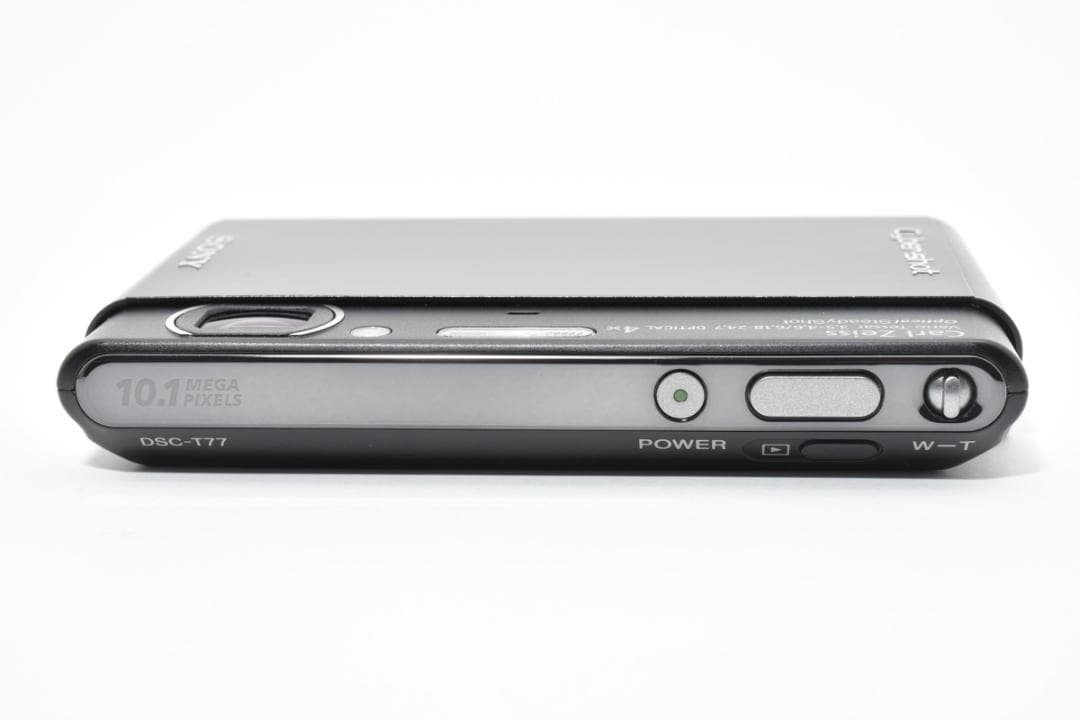 【美品】SONY Cyber-shot DSC-T77 ブラック　動作確認済