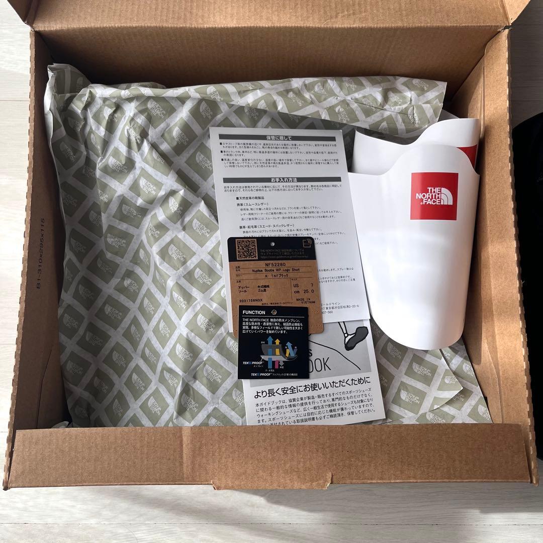 週末値下　箱付　THE NORTH FACE ヌプシブーティ　25 ブーツ　美品