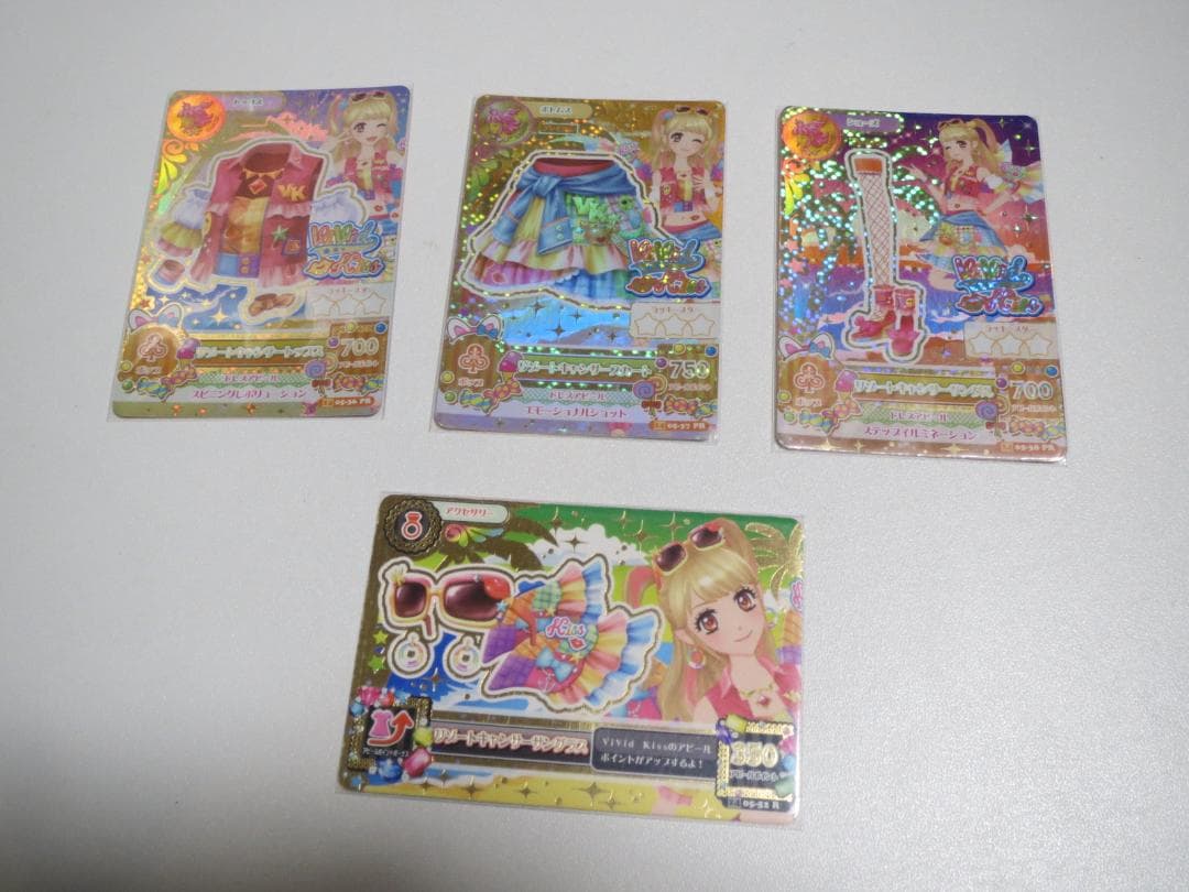 ☆　アイカツ！夏樹みくる　プレミアムカード　リゾートキャンサーコーデ