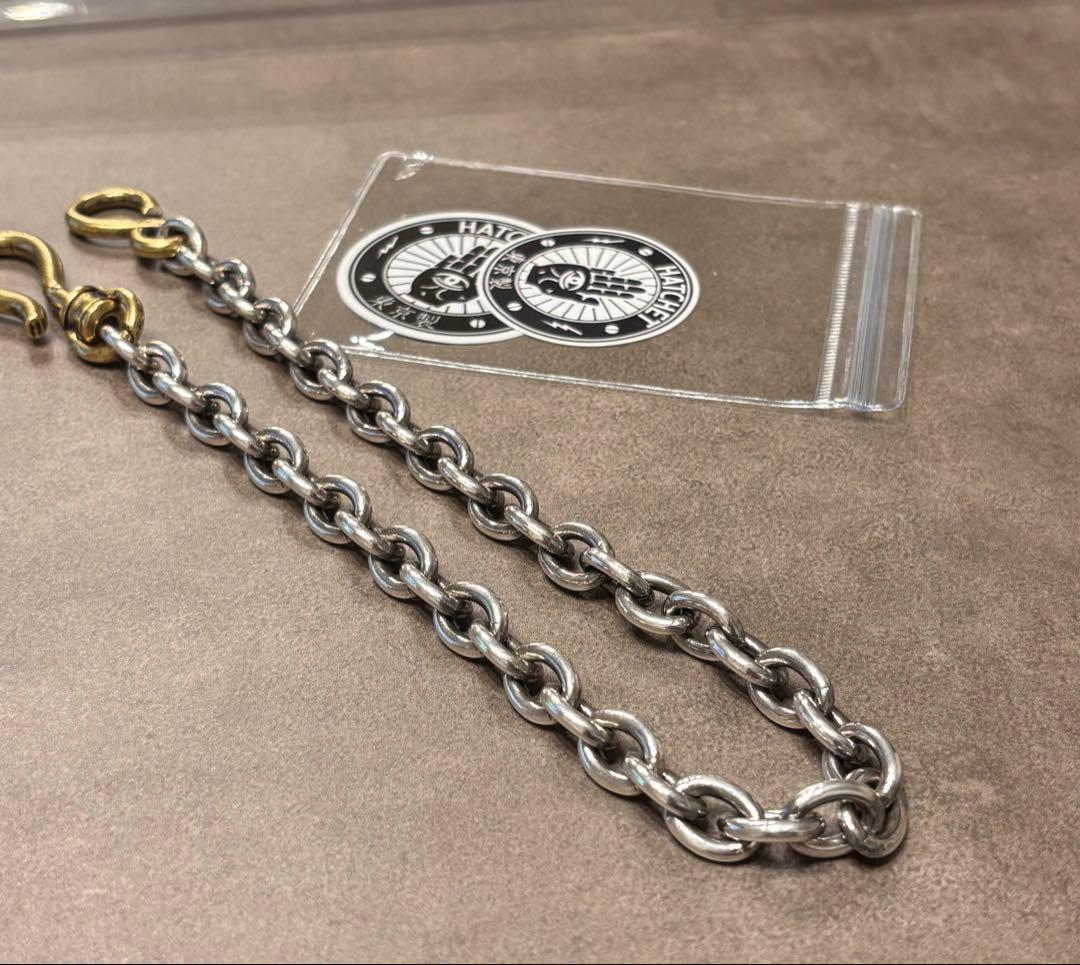 【日本製】HATCHET SilverPlating WalletChain