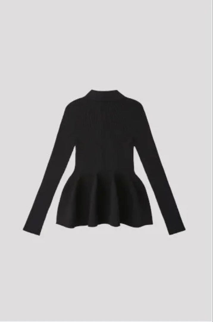 CFCL POTTERY SHIRTS CARDIGAN カーディガン　黒