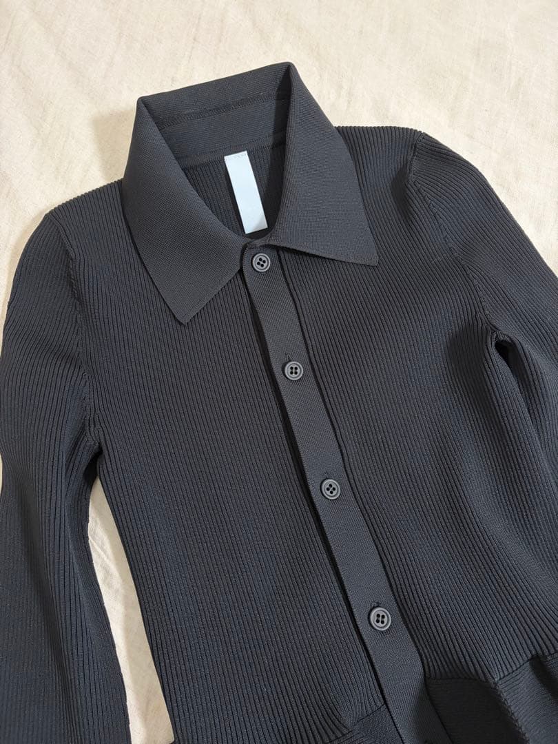 CFCL POTTERY SHIRTS CARDIGAN カーディガン　黒