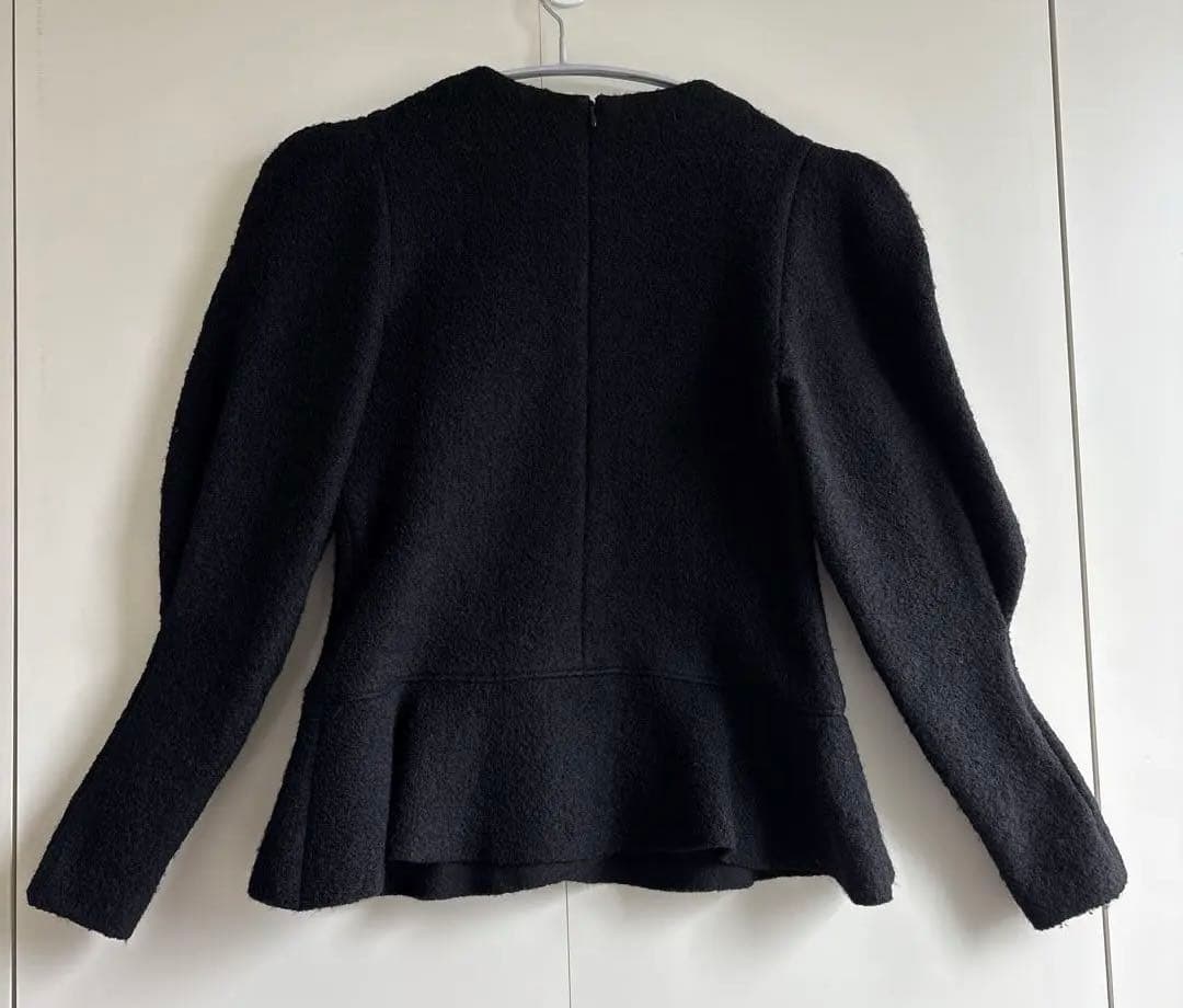 【美品】OHGA 黒スフレニット