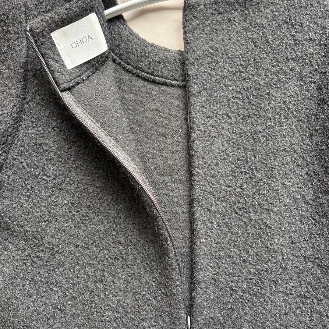 【美品】OHGA 黒スフレニット