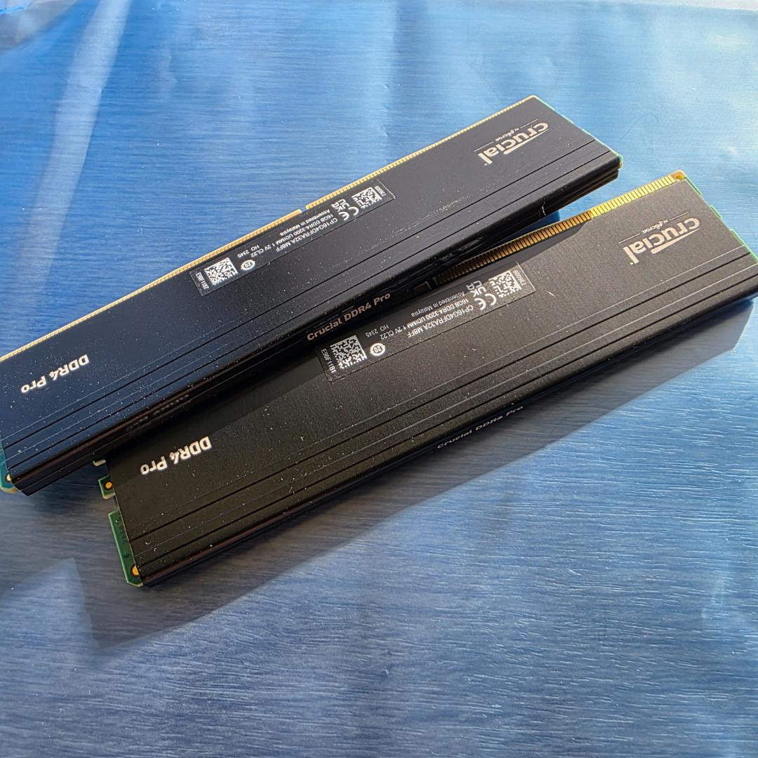 Crucial(クルーシャル) PROメモリ 16GBX2枚 DDR4-3200