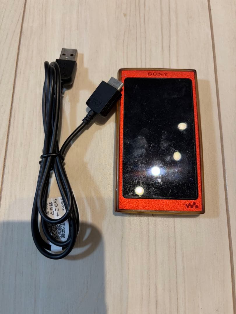 SONY NW-A36ウォークマン 赤 USBケーブル付き