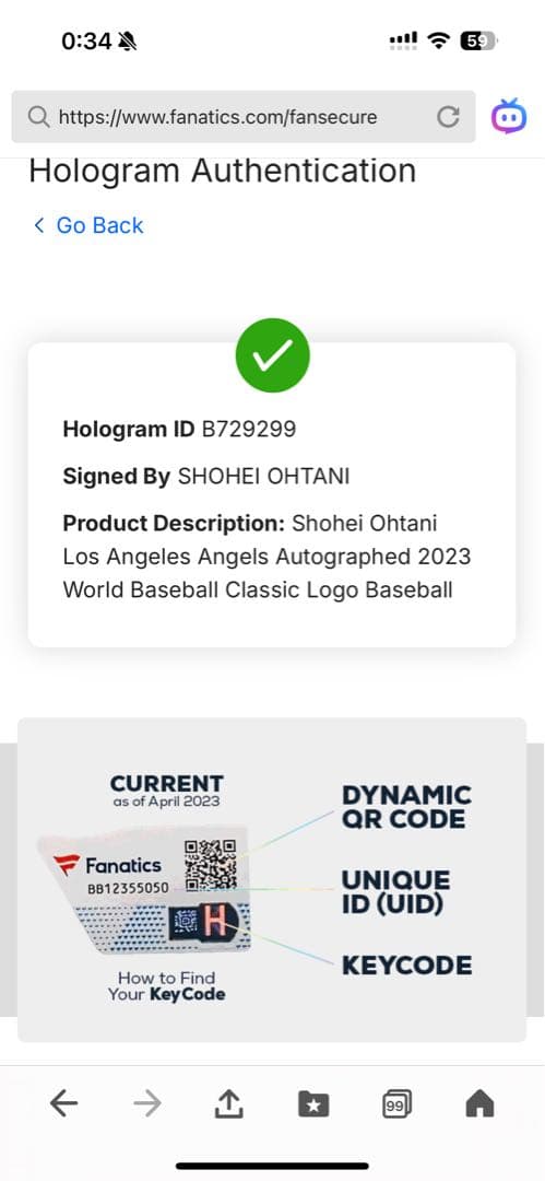 【じゃりんこ】大谷翔平 WBC公式球 直筆サインボール MLB公式