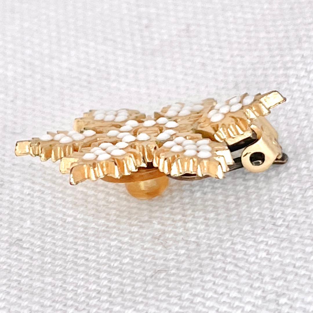 CHANEL シャネル　ココマーク　雪の結晶　イヤリング　ヴィンテージ　片耳美品