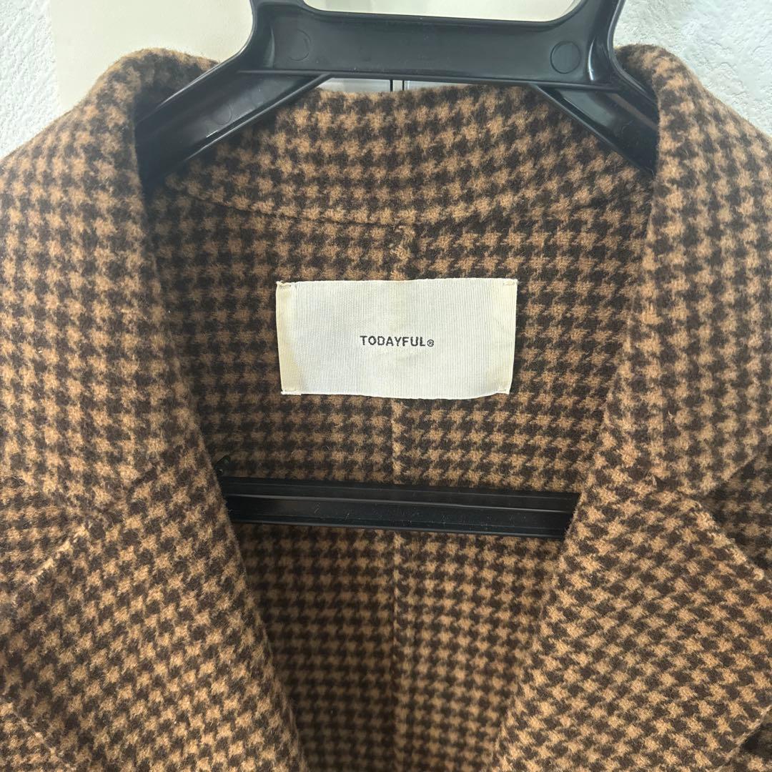TODAYFUL チェック柄 テーラードジャケット　38