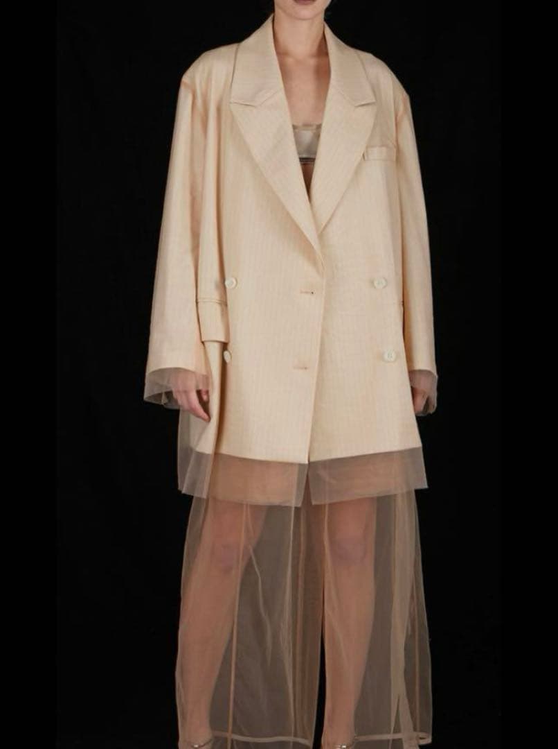 prank project チュール ストライプジャケット