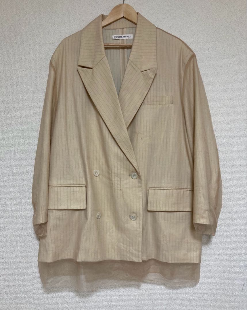 prank project チュール ストライプジャケット