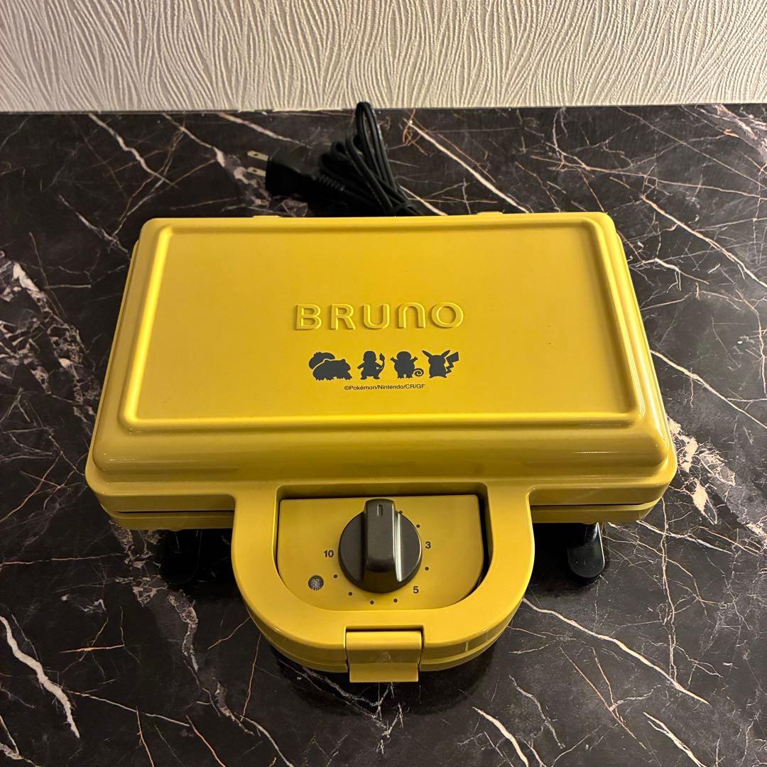 BRUNO(ブルーノ) ポケモン ホットサンドメーカー ダブル BOE132