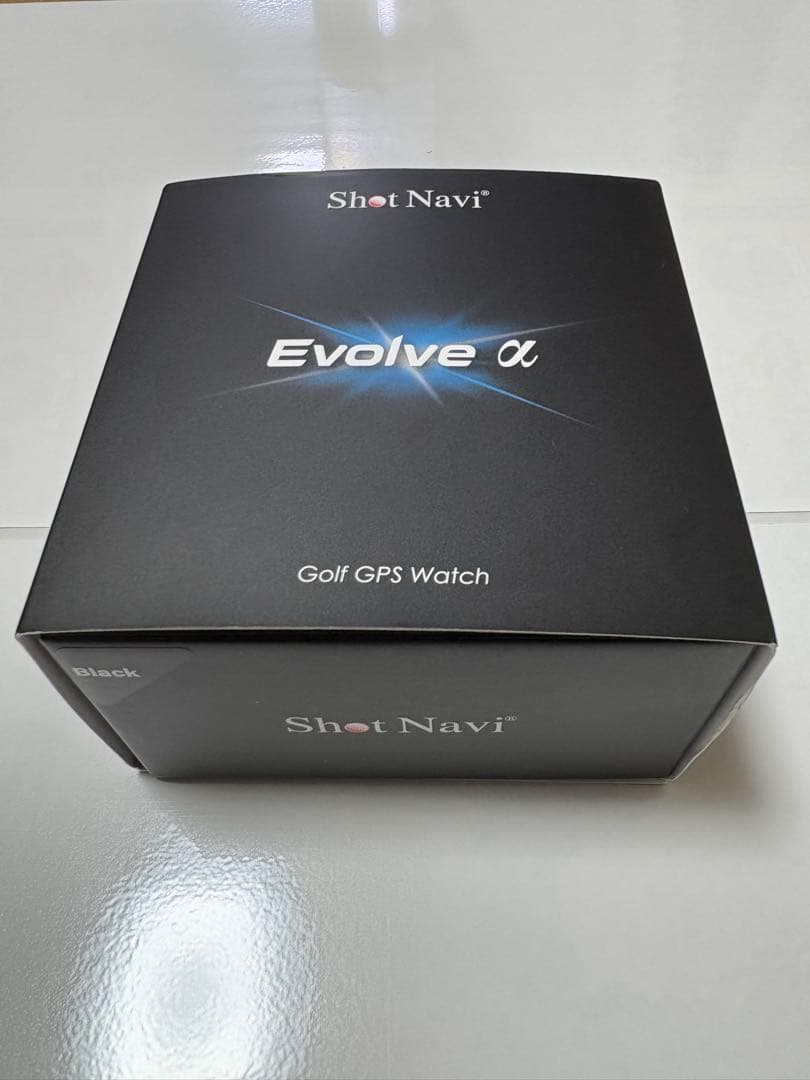 【さらに値下げ!!】ショットナビ Evolve α ゴルフGPSウォッチ