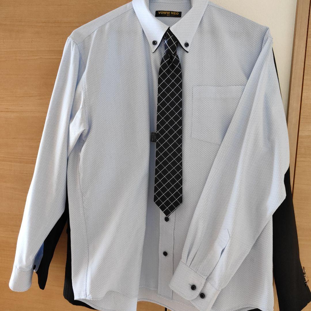 男の子　フォーマルスーツ 160　6点セット　ピンバッチ付き　卒業式　入学式