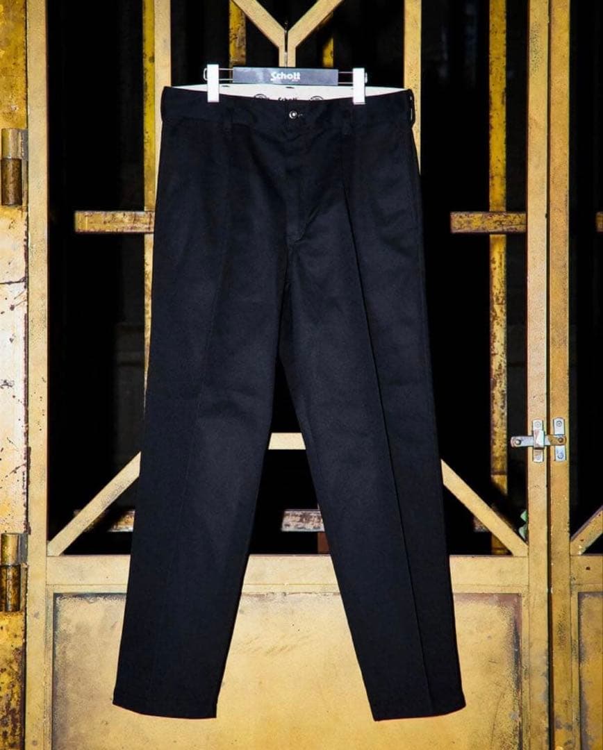 SCHOTT×DICKIES/TC WORK PANTS/TC ワークパンツ 黒