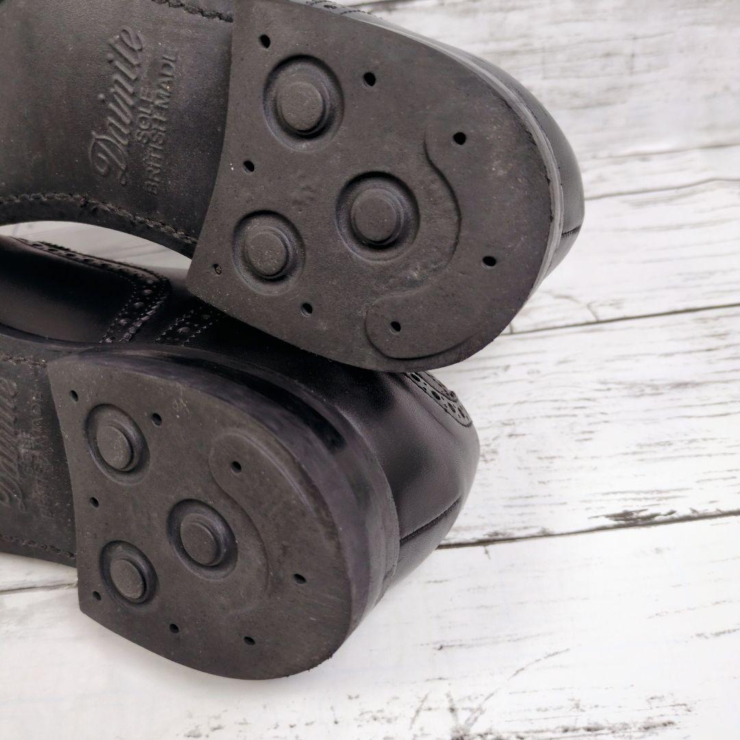 【Berwick1707】美品♪バーウィック ストレートチップ ブラック26cm