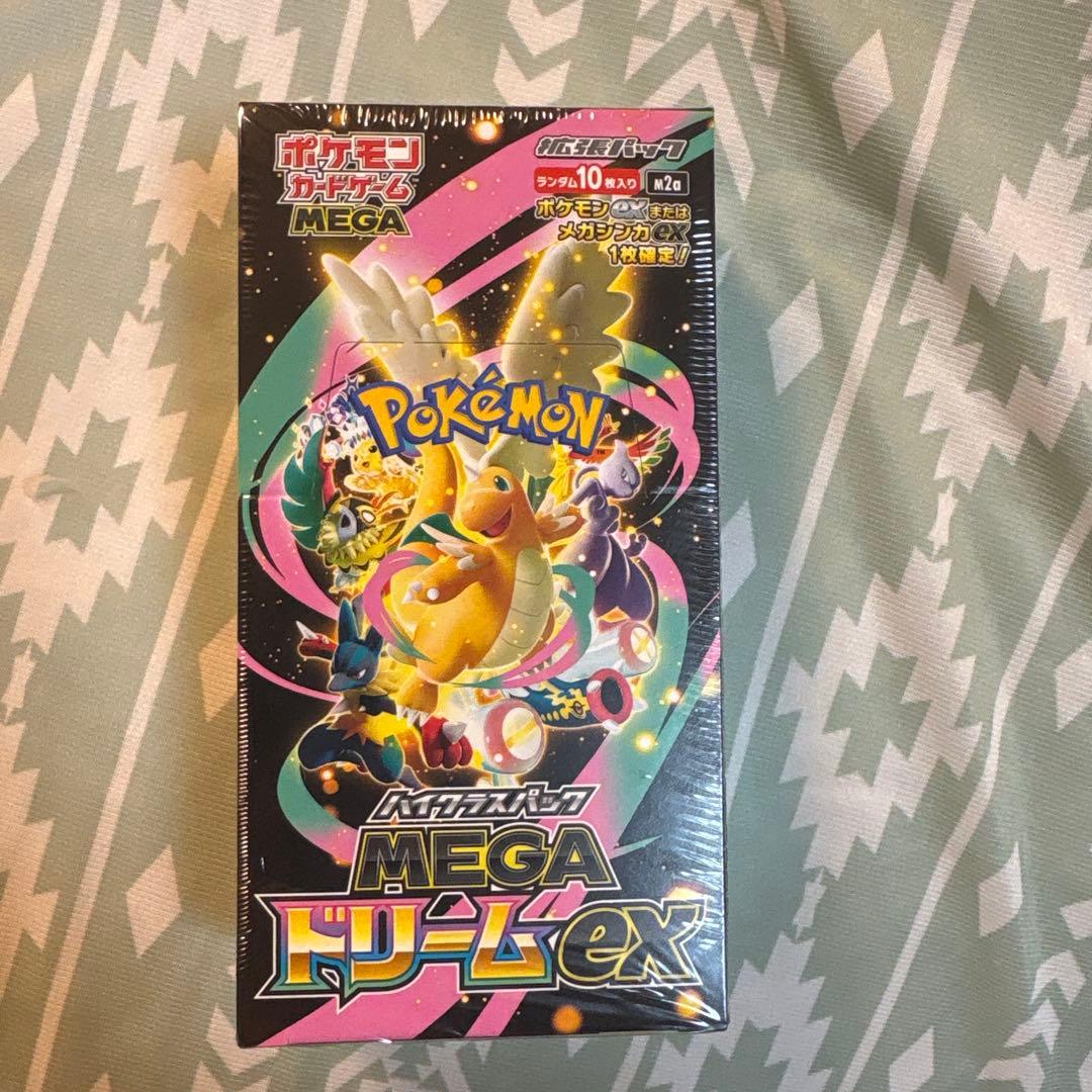 ポケモンカードゲーム MEGAドリームEX 1箱 新品未開封 シュリンク付き