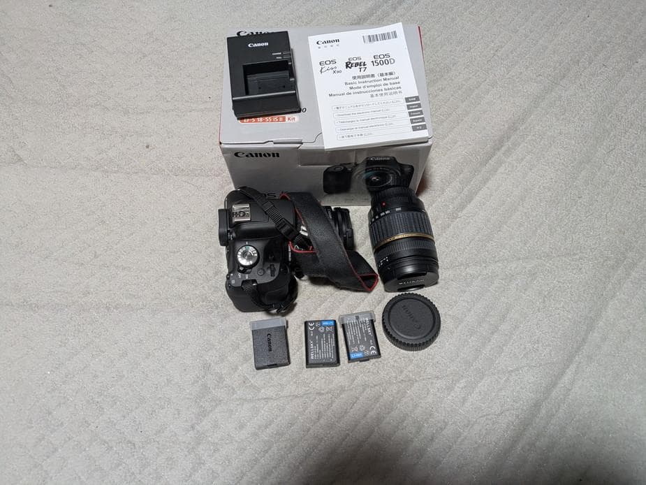 キヤノン EOS KISS X90レンズキット ＋TAMRON 18-200mm